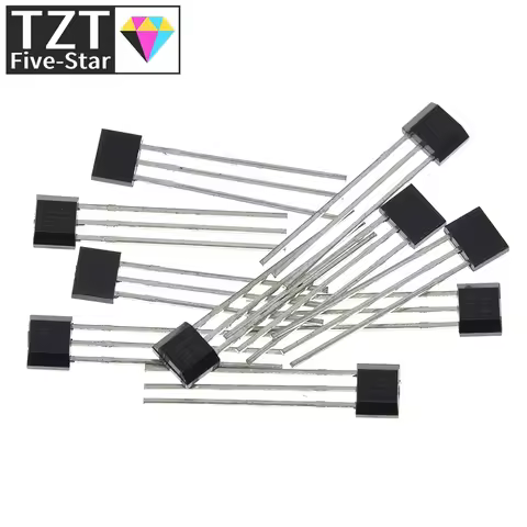 GREATZT 10/30pcs U18 US1881 OH188 1881 U18 Hall Effect Sensor Magnetic Detector Hall Sensor Motor