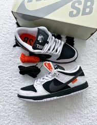 全新有盒TIGHTBOOTH x Nike Dunk SB Low 低幫板鞋 男女同款 黑白
