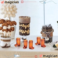 MAGICIAN 10Pcs Mini Cowboy Boot Glasses, 1 Oz Transparent Western Cowboy Glasses,  Plastic Shot Glas