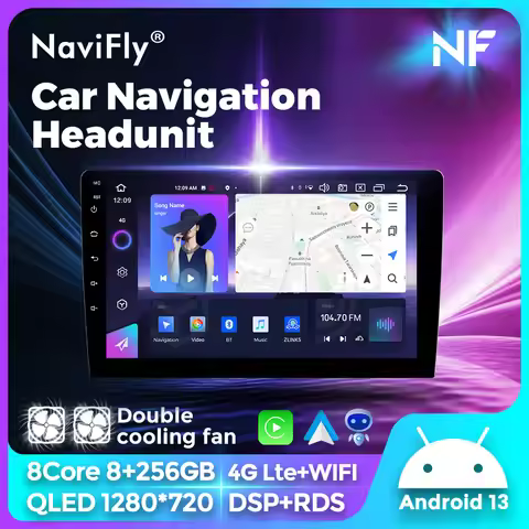 Android 13 Universal Car Radio UIS7862S 8G+256G For Fiat Seat Skoda Opel Navigation GPS Multimedia V