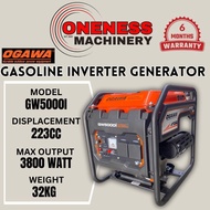 ''OGAWA'' INVERTER GASOLINE GENERATOR -3.8KW / 8.0HP / 223CC -GW5000I