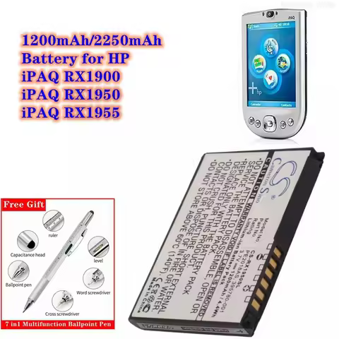 PDA,Pocket PC Battery PE2018AS,395780-001,HSTNN-H09C-WL, 398687-001, 399858-001, 35H00063-00M for HP