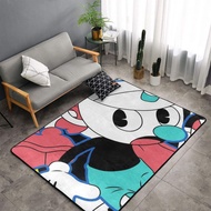 Cuphead 3x5 Ft Super Soft Indoor Modern Area Rug Rugs for Living Room Bedroom Trippy Cool 60x39 Inch