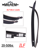 20-50lbs ILF Bow Limbs Maple Laminated 58inch Right Hand Takedown Limbs For Shooting