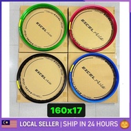 Takasago Excel Rim Asia 1.60 X 17 (1pcs) 100% ORIGINAL EXCEL MALAYSIA HITAM BLUE 160 17 1.6 GELUNG G