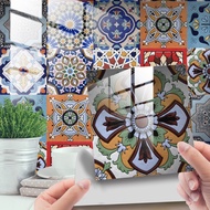 T TS305 Crystal Tile Sticker Mandala Pattern Wall Sticker Home Refurbished Tile Sticker Simple Stick