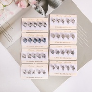 Butang Baju Melayu Kristal Malay Shirt Buttons Muslimin/Butang Baju Melayu Bulan Bintang / Tengkolok
