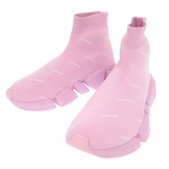 近全新 Balenciaga Speed 2.0 24cm 碼 617196 粉紅色聚酯橡膠襪套運動鞋 0543 [二手] BALENCIAGA