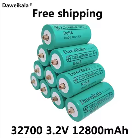 Factory direct 32700 12800mAh 3.2V lifepo4 rechargeable battery Professional lithium iron phosphate 