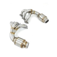 CSZ Tuning Performance Manifolds Headers For Porsche 911 991.1 GT3 991.2 SS304 Polished Headers Catt