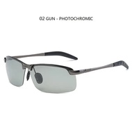 Photochromic Sunglasses Men Polarized Driving Chameleon Glasses Male Change Color Sun Glasses Day Night Vision Driver Eyewear