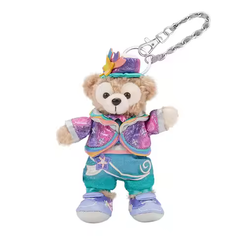 HongKong Disney 20th Anniversary Wonderful Party Series Linabell CookieAnn Duffy Goofy Olu Plush Pen