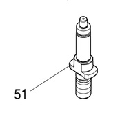Spindle untuk Makita DGA901 GA038G