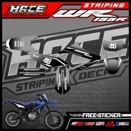 441 STRIPING STICKER YAMAHA WR 155 R - STRIPING STICKER YAMAHA WR 155 R SIMPLE GRAPHICS