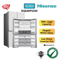 2026 Hisense Refrigerator 4 Door Inverter 780L Fridge 4 Doors Peti Ais 4 Pintu Inverter Murah RQ640P