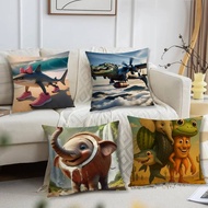 Italian B-Brainrot Animals Meme Cushion Cover for Pillow Printing Sofa Decoration Home Car Room Coff