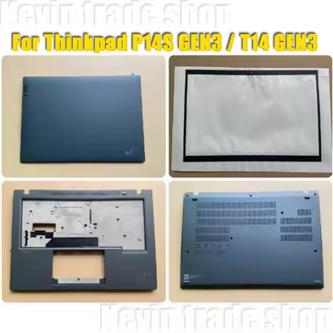 NEW For Thinkpad T14 Gen3 P14S Gen 3 A B C D Cover Border Bottom Cover Shell Frame 5CB0Z69549 5CB0Z6