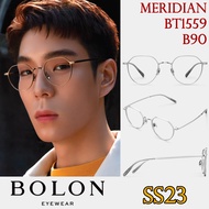 SS23 BOLON กรอบแว่นสายตา รุ่น Meridian BT1559 B90 [ฺTitanium/β-Titanium] แว่นของญาญ่า แว่นของเจเจ โบ