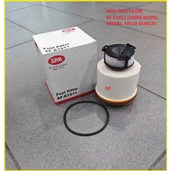 APM FUEL FILTER AF-E1911 (23390-0L070) MODEL: HILUX GUN125