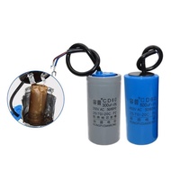 CD60 Start Capacitor 75/100/250/300/350/500UF 450V Motor Start Capacitor 250V