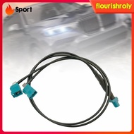 [Flourish] Car Antenna Splitter Cable 50cm Antenna Converter Accessories
