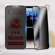 🔥🔥 ฟิล์มเซรามิกส์ กันมองข้าง แบบด้านเต็มจอ OPPO  A15 A16 A60 A79 A17 A18 A54 A58 A77S A38 A98 Realme