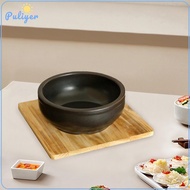 Korean Stone Pot Dolsot Pot Stone Bowl for Cooking Donabe Bibimbap Kimchi Hot Pot Soups and Stews