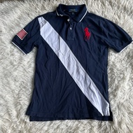 Blue Shirt polo ralph Embroidered Red Horse Label On M 1