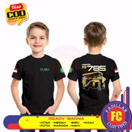 PT BUMA KOMATSU HD 785 DB Children's T-shirt Distro T-shirt