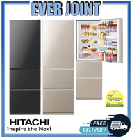 [Free Gift] Hitachi R-S38KPS  3 Door Fridge || Free Vacuum Container Gift Set (worth $109)