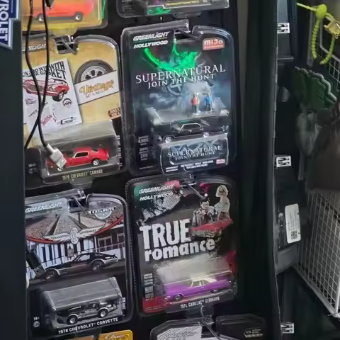 greenlight 1:64 Supernatural 1967 Chevrolet Impala Sport Sedan Diecast Metal Alloy Model Car Toys Fo