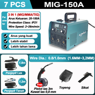 MONAKE Mesin Las Inverter Welding mesin las listrik 450 watt MMA 120A IGBT 450 watt mini Mesin Travo