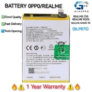 For SUPER POWER Battery Realme C55/Realme 9(5G)/Narzo 50(BLP875)/REALME 6/6PRO(BLP757)/7(BLP807)/7i(