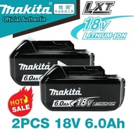 -100% Genuine Makita 6Ah-5Ah-3Ah for Makita 18V Battery BL1840 BL1830B BL1850B BL1850 BL1860 BL1815 