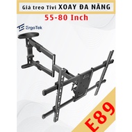 E89 - E86 Perpendicular Rotating TV Mounting Bracket – [TV 40 - 80 Inch] [90 Degree Rotation with 65