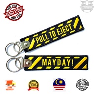 PREMIUM Mayday Aviation keychains merchandise tags Airasia Malaysia Airlines MAB MAHB LAE Aviator Gi