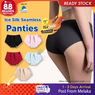 Women Panties Seluar Dalam Wanita Underwear Panty One Piece Seamless Ice Silk Thread Women Girls Clo