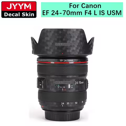 Lens Sticker For Canon EF 24-70mm F4 L IS USM Decal Skin Vinyl Wrap Film Anti-Scratch Protector Coat