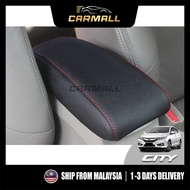 Honda City GM6 T9A 6th  Armrest Leather Cover Cushion Protector City (2014-2019) CarMall Car Accesso
