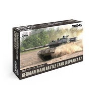 Children's Toy Assembled Model MENG 72-002 1/72 German Leopard 2A7 Tank Chariot
