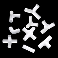 5 Pcs PVC Connector Inner 12mm Straight Elbow 4-Way Multi-angle 3-Way PVC Joint