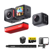 Insta360 ONE RS Twin Edition On Go Kit - Waterproof 4K60fps Action Cam & 5.7K 360° Camera with Inter