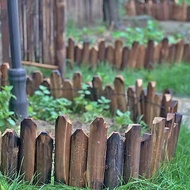 Anticorrosive Wooden Fence Vegetable Garden Fence Outdoor Courtyard Garden Flower Pool Floor Small F
