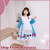 Alice in wonderland costume maid girl's costume Alice Costume