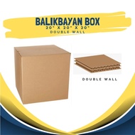 Balikbayan Box Double wall (1pc) Corrugated box carton Boxes