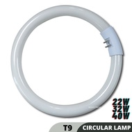 [22w 32w 40w] T9 Circular Fluorescents Tube Round Ring Light Daylight White / lampu bulat
