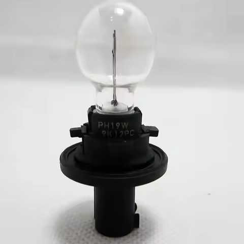 Brand New Genuine 1 Pcs Daytime Running Light Bulb Fog Headlight Bulb With Base 6216F7 12V HP19W For