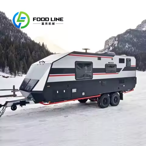 Customize Travel Trailers Caravan 17ft Camper Trailer Manufacturers China 5 Passengers 4x4 Rv Camper