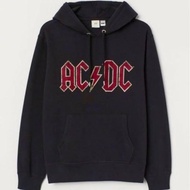 HOODIE ACDC RED FONT WHITE FONT