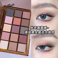 UCANBE Eye Shadow Palette 15 Màu Đỏ Đen Gothic Blood Moon Cosplay Make-up Dễ Dàng Lên Màu Làm Nổi Bậ